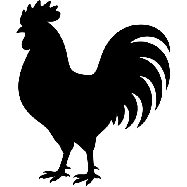 Rooster Silhouette