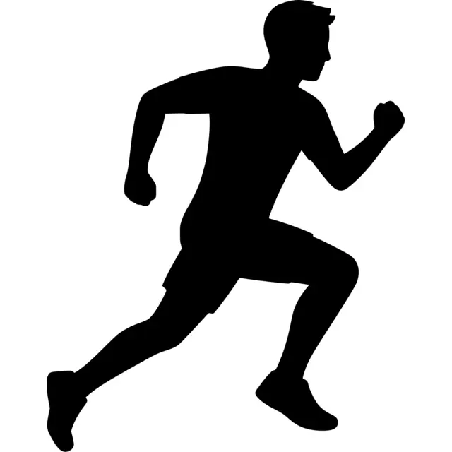 Running Man Silhouette