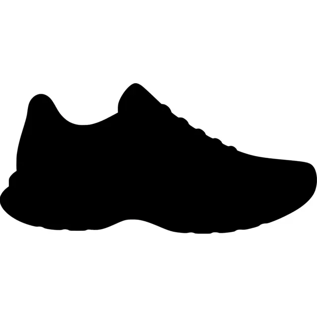 Running Shoe Silhouette