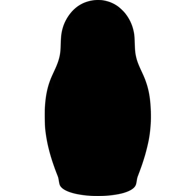 Russian Doll Silhouette