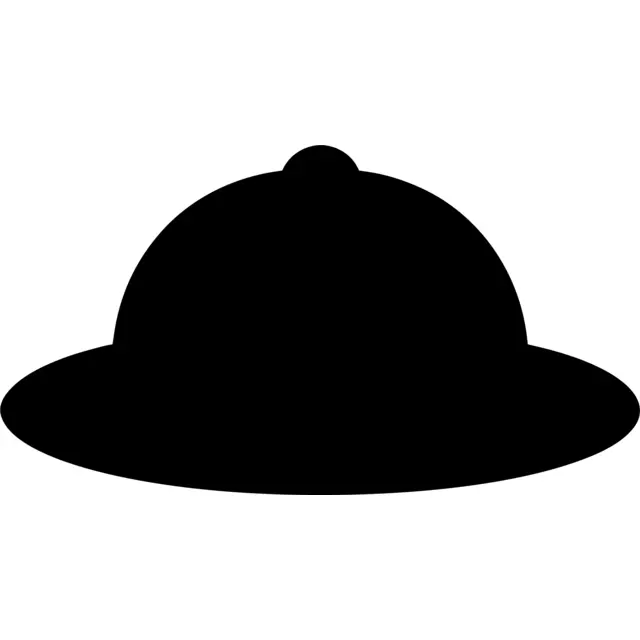 Safari Hat Silhouette