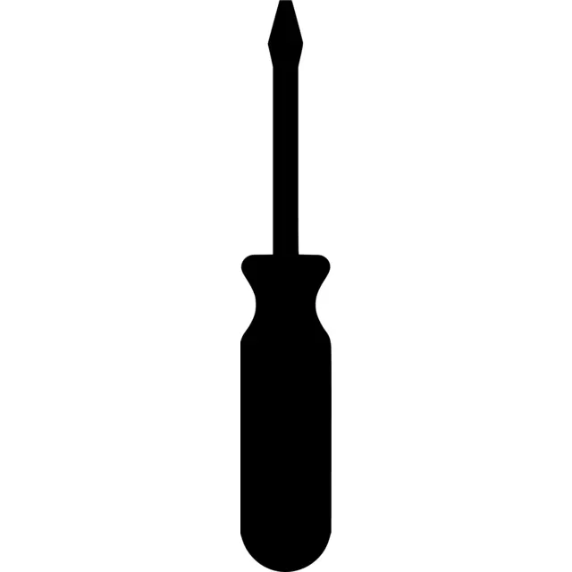 Screwdriver Silhouette