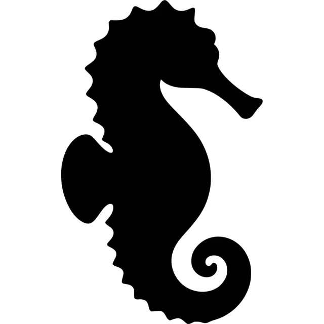 Seahorse Silhouette