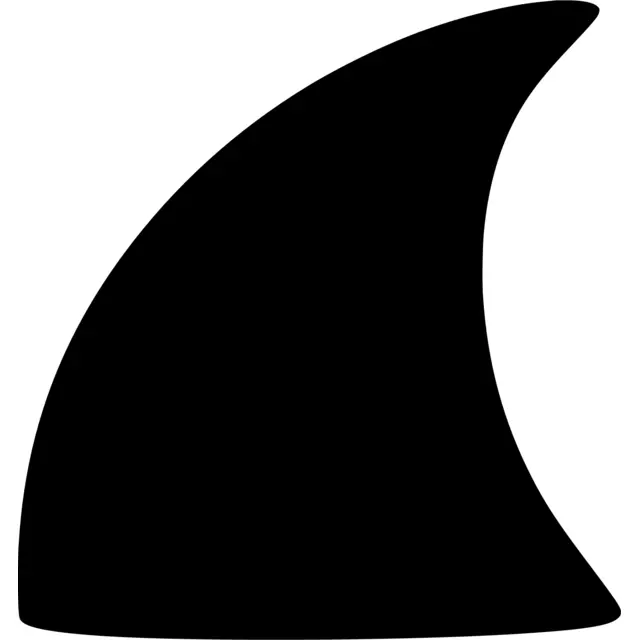 Shark Fin Silhouette