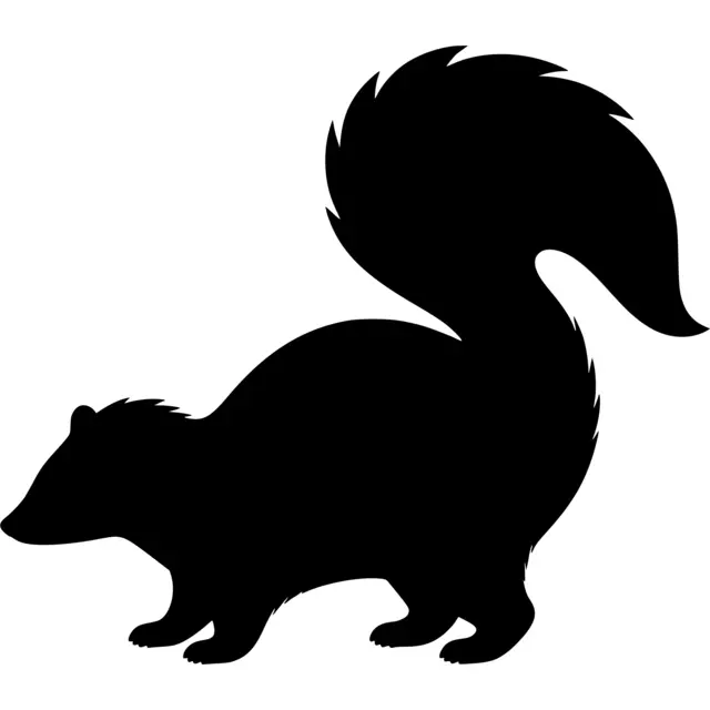 Skunk Silhouette