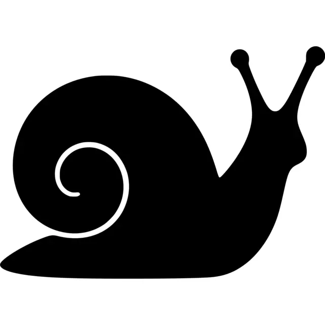 Snail Silhouette