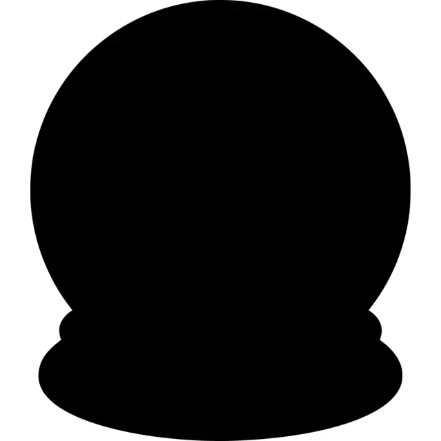 Snow Globe Silhouette