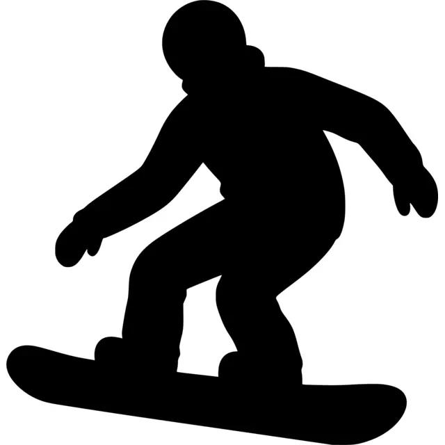 Snowboarder Silhouette