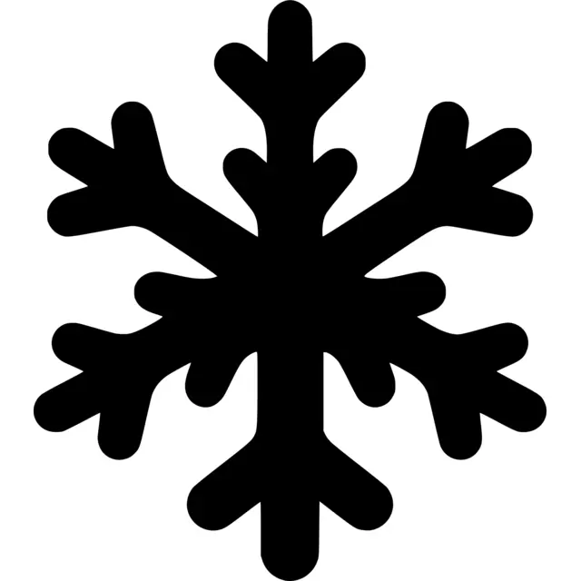 Snowflake Silhouette