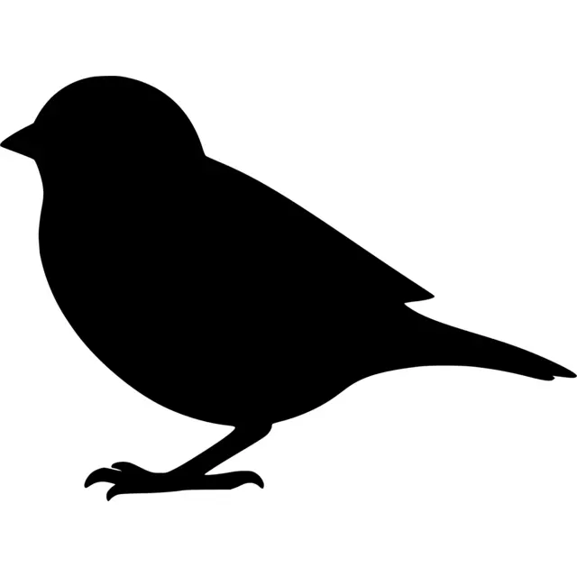 Sparrow Silhouette