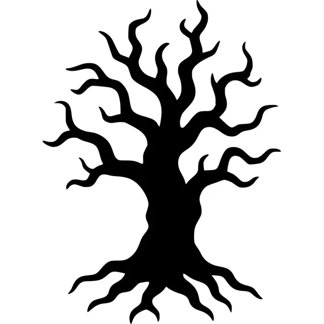 Spooky Tree Silhouette