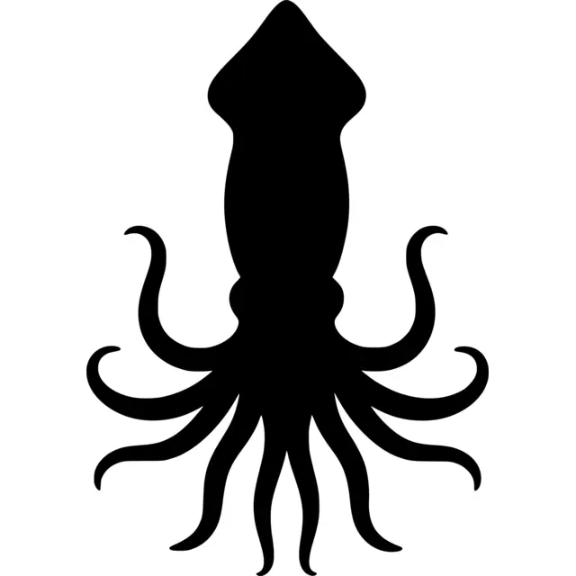 Squid Silhouette