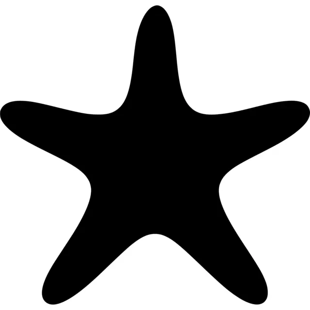 Starfish Silhouette