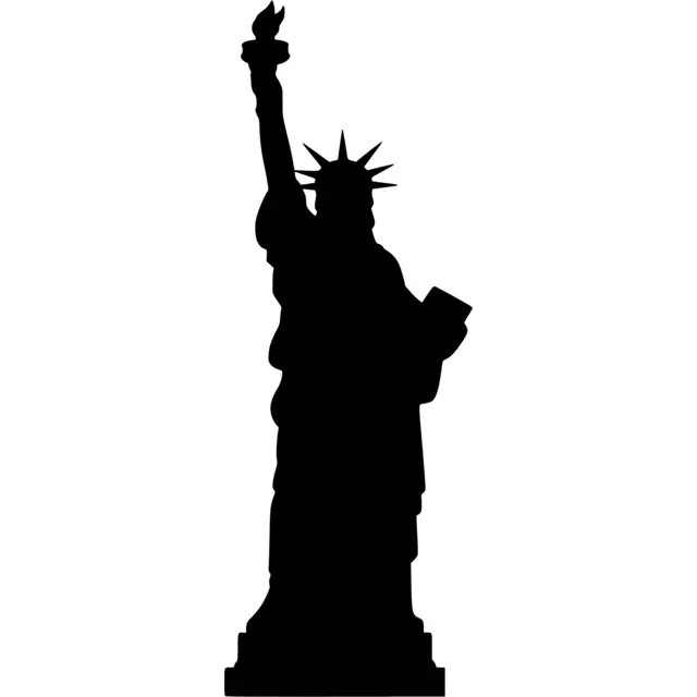 Statue Of Liberty Silhouette