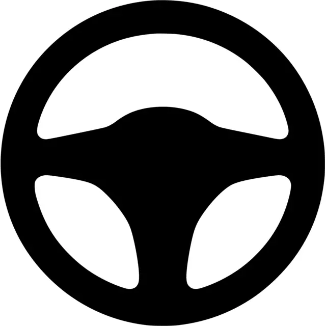 Steering Wheel Silhouette