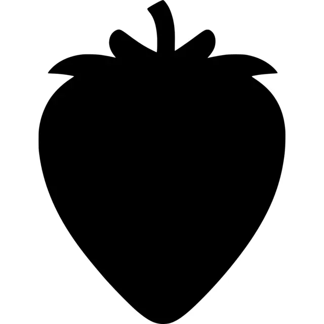 Strawberry Silhouette