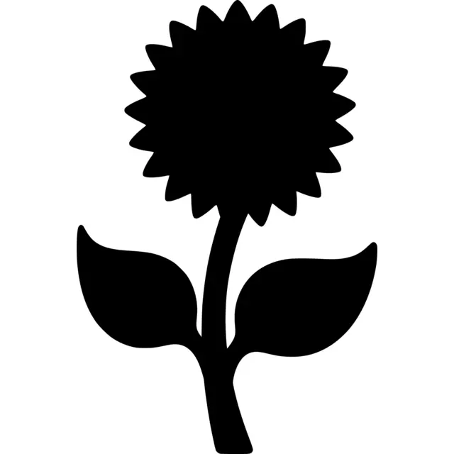 Sunflower Silhouette