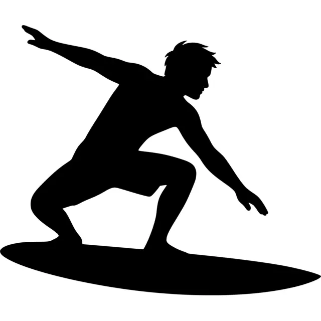 Surfer Silhouette