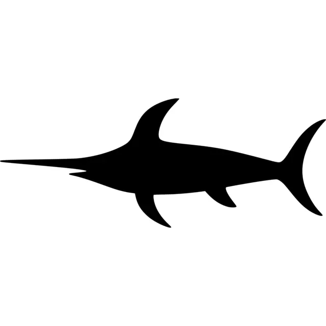Swordfish Silhouette