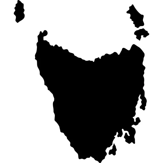 Tasmania Silhouette