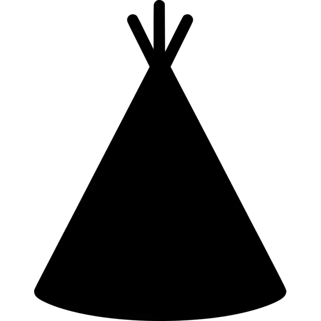 Teepee Silhouette