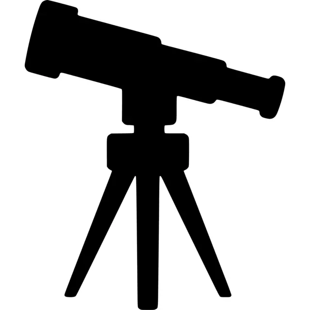 Telescope Silhouette