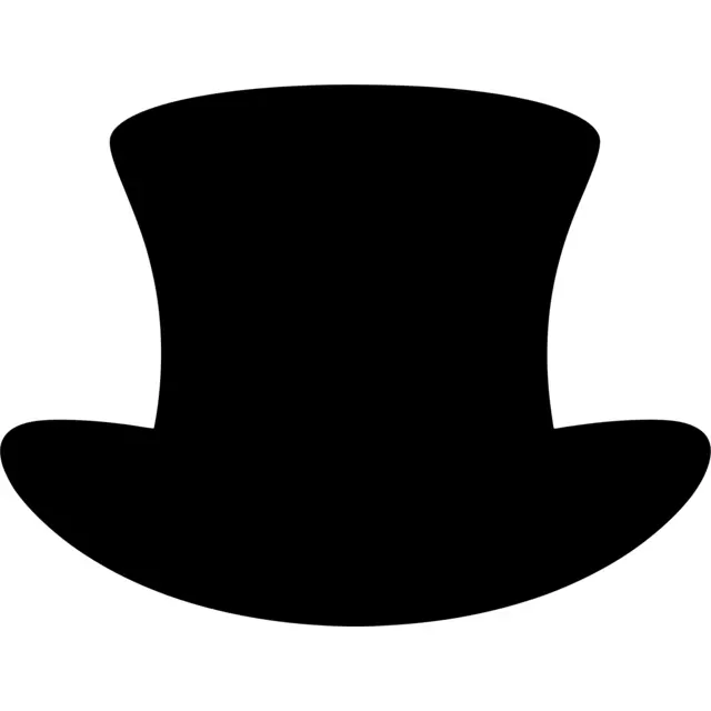 Top Hat Silhouette