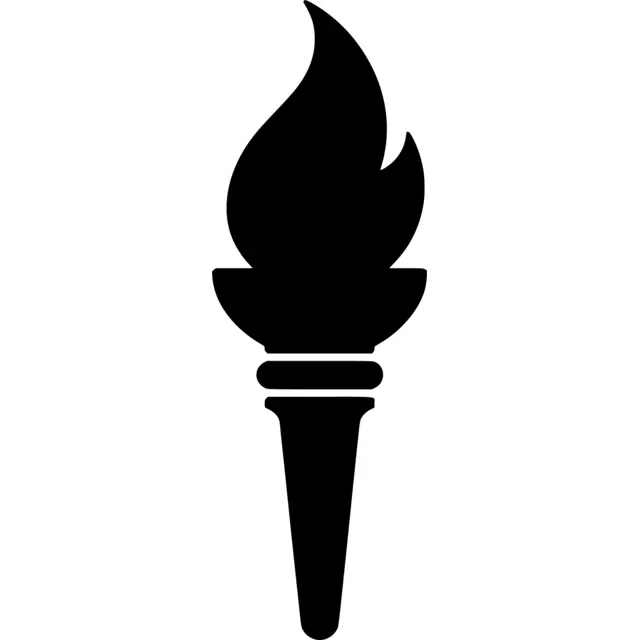 Torch Silhouette