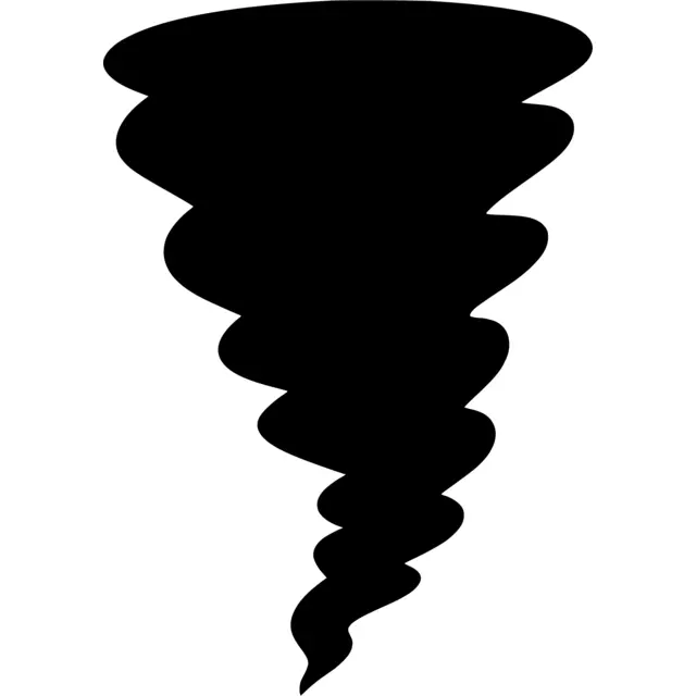 Tornado Silhouette
