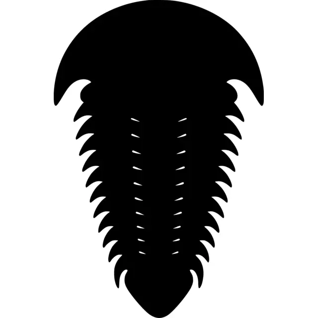 Trilobite Silhouette