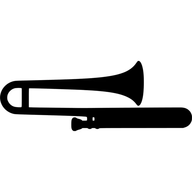 Trombone Silhouette