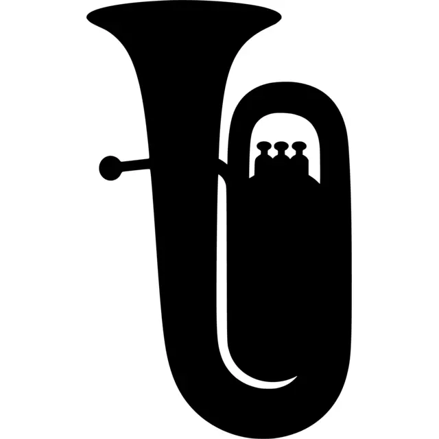 Tuba Silhouette