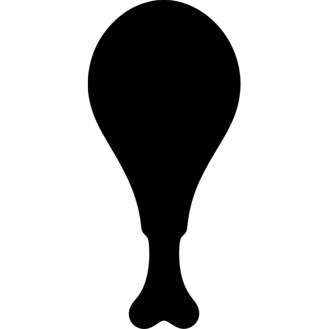 Turkey Leg Silhouette