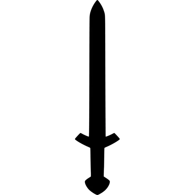 Viking Sword Silhouette