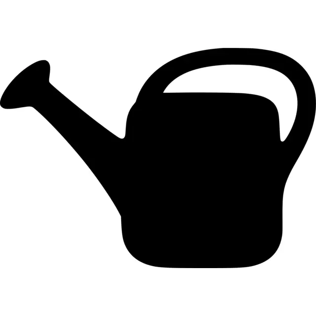 Watering Can Silhouette