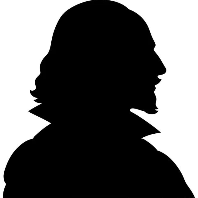 William Shakespeare Silhouette