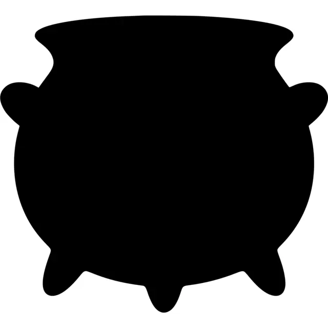 Witches Cauldron Silhouette