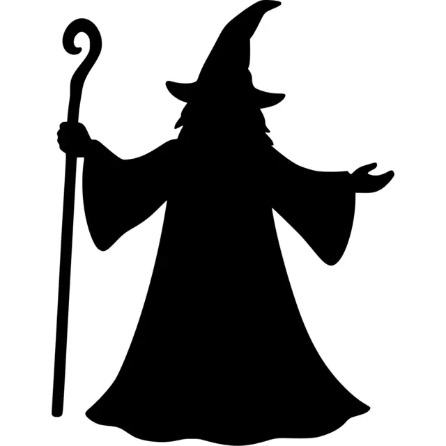 Wizard Silhouette