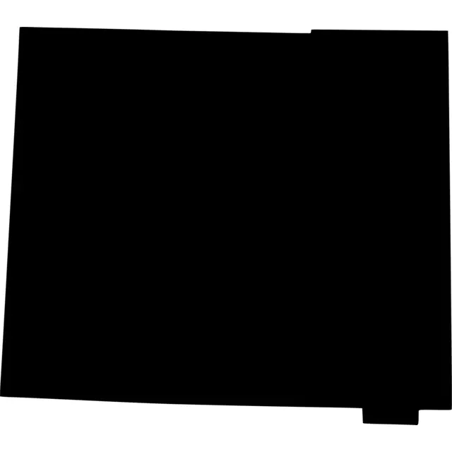 Wyoming Map Silhouette