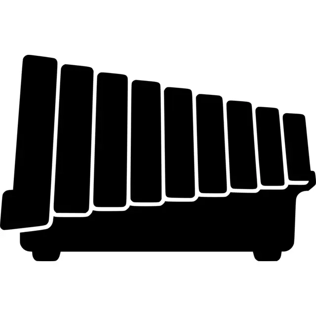 Xylophone Silhouette