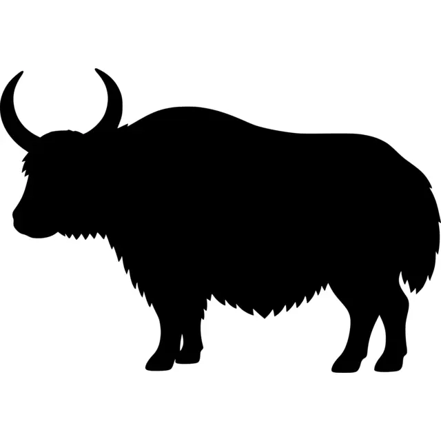 Yak Silhouette