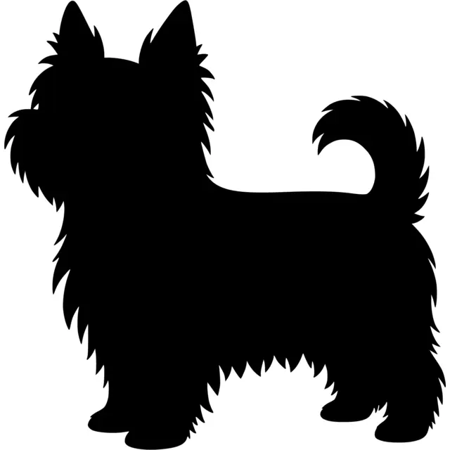 Yorkshire Terrier Silhouette