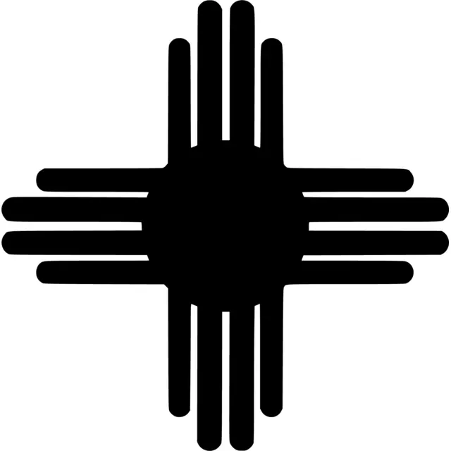Zia Symbol Silhouette