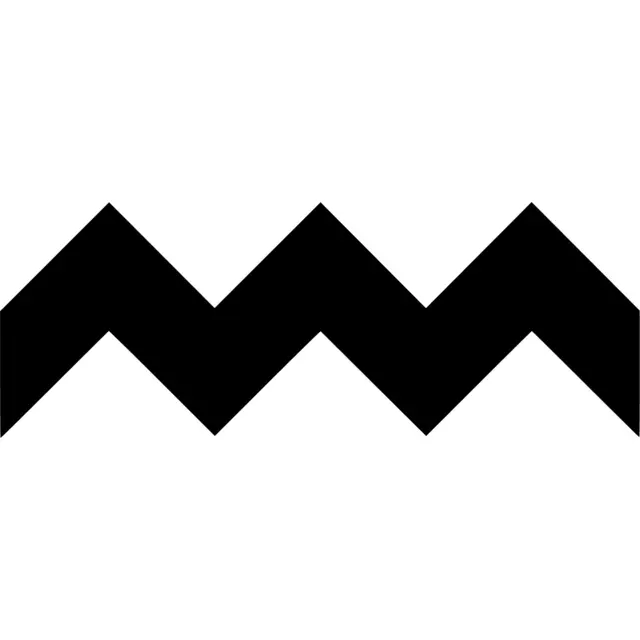 Zig Zag Silhouette